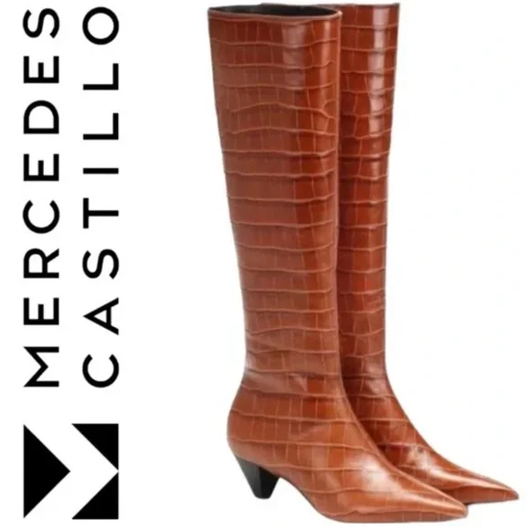 Mercedes Castillo Donique Boots. Size US 7.5 - Picture 4 of 12